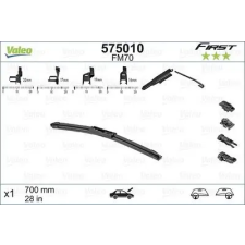 Valeo törlőlapát 575010 autóalkatrész