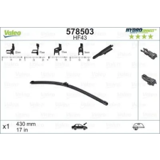 Valeo törlőlapát 578503 autóalkatrész