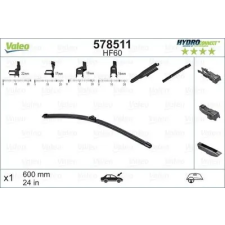 Valeo törlőlapát 578511 autóalkatrész