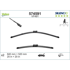 Valeo törlőlapát VALEO 574591 autóalkatrész