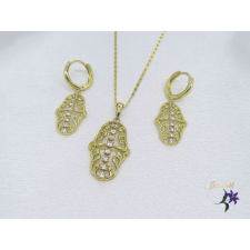  Valetta antiallergén szett nyaklán fülbevaló-14K ékszer szett