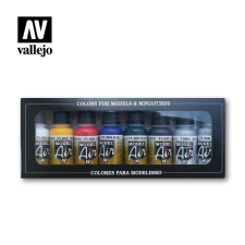 Vallejo Basic Colors festék készlet 8x 17ml makett