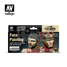 Vallejo Figure Color Series-Face Painting festékszett 70119 hobbifesték