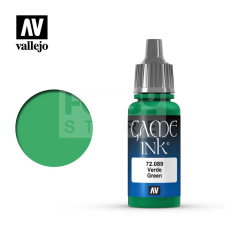 Vallejo Game Color Green Ink (tinta) 72089 hobbifesték
