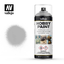 Vallejo Hobby Paint Grey szürke matt festék spray 400ml makett