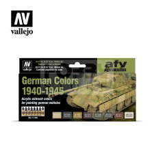 Vallejo Model Air -German Colors 1940-1945 - festékszett 71206 hobbifesték