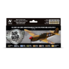 Vallejo Model Air US Army Air Corps MTO akril festék készlet 8x 17ml