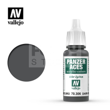 Vallejo Panzer Aces Dark Rubber akrilfesték 17 ml 70306V akrilfesték