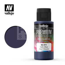 Vallejo Premium RC Colors Dark Blue akrilfesték (60 ml) 62011V akrilfesték