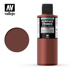 Vallejo Primers German Red Brown vörösesbarna akril alapozó festék 200ml makett