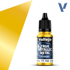 Vallejo True Metallic Metal - Radiant Yellow Airbrush akrilfesték 77162V akrilfesték