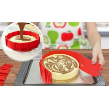 Változtatható alakú szilikon tortaforma sütés és főzés