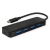 Value 14.99.5039-10 USB 3.0 HUB (4 port) Fekete (14.99.5039-10)