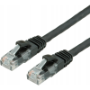 Value 21.99.1469 RJ45 Hálózati kábel, patchkábel CAT 6A U/UTP 20.00 m Fekete Árnyékolatlan 1 db ( )