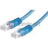 Value 21.99.1544 RJ45 Hálózati kábel, patchkábel CAT 6 U/UTP 2.00 m Kék Árnyékolatlan 1 db (21.99.1544150)