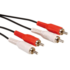 Value Audio 2xRCA-2xRCA M/M 10m kábel és adapter