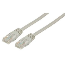 Value line CAT5E UTP kábel 5 m szürke (UTP-0008/5) kábel és adapter