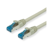 Value Patch kábel S/FTP, CAT6a, 0,3m, szürke