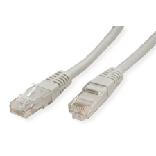 Value Patch kábel UTP, CAT6, 1,5m, szürke kábel és adapter