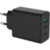 Value USB-s töltőkészülék 65 W 1x USB-A, 2x USB-C® Power Delivery Fekete Beltér ( )