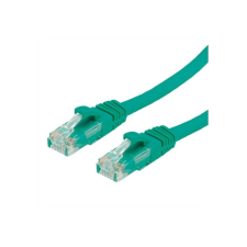 Value UTP CAT6 Patch kábel 2m - Zöld kábel és adapter