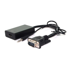 Value VGA-HDMI adapter + audio kábel és adapter