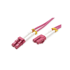 Valueline Fiber Optic LC Összekötő Lila 2m 21.99.8752