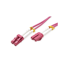 Valueline Fiber Optic LC Összekötő Lila 2m 21.99.8752 kábel és adapter