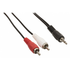 Valueline /Nedis JACK - RCA kábel 1.5m (3.5mm jack apa - 2xRCA apa) (5412810280797) kábel és adapter