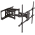 Valueline Solid Articulating Wall Mount TV Holder up to 228.6cm 50-90