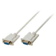 Valueline VLCP52050I20 D-Sub 9pin kábel 2m Fehér kábel és adapter