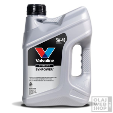Valvoline SynPower 5W-40 motorolaj 4L motorolaj