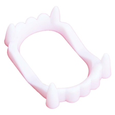  Vámpírfogak - Halloween Kellék - Fehér jelmez