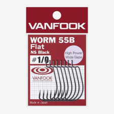  Vanfook Worm-55B Flat 2 offset horog 8db horog