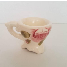 Vanilia Kerámia Romantik rózsás tojástartó,kerámia,kézzel festett, V.K.44-14 konyhai eszköz