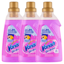 Vanish Oxi Action Folteltávolító gél koncentrátum 3x750ml tisztító- és takarítószer, higiénia