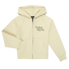 Vans Pulóverek BUTTERFLY COCOON ZIP HOODIE ALMOND Bézs 12 / 14 Jahre gyerek pulóver, kardigán
