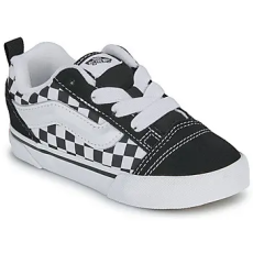 Vans Rövid szárú edzőcipők Knu Skool Elastic Lace CHECKERBOARD BLACK/TRUE WHITE Fekete 19