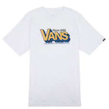 Vans Rövid ujjú pólók Checker Drop SS Fehér 8 / 10 Jahre gyerek póló