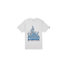 Vans Rövid ujjú pólók REFLECTIVE CHECKERBOARD FLAME SS Fehér 12 / 14 Jahre gyerek póló