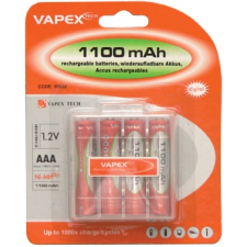 VAPEX 4VTE1100AAA 4 db mini ceruza akkumulátor ceruzaelem