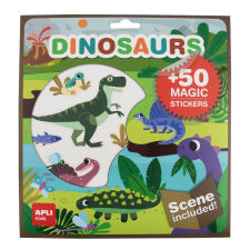Varázslatos dinoszaurusz matricák APLI KIDS matrica