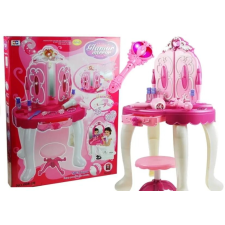  Varázslatos sminkasztal fényekkel, hangokkal és MP3 csatlakozással szépségszalon