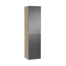  Vario Forte 35 függesztett oldal szekrény tölgy-antracit fürdőszoba bútor