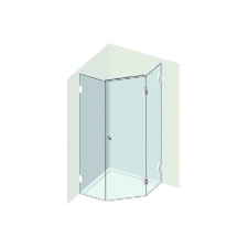 Varioglass Globus 301 Zuhanykabin 90cm x 90cm x 200cm kád, zuhanykabin