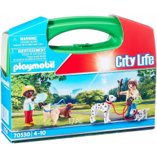 Városi élet kutyasétáltatás készlet playmobil