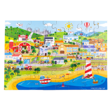 Városi padló puzzle 48 darabos puzzle, kirakós