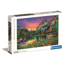 Városok Alpok Lake 6000 db-os puzzle Clementoni puzzle, kirakós