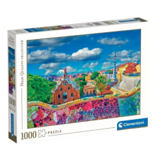 Városok Barcelona Güell Park 1000 db-os puzzle Clementoni puzzle, kirakós