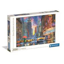 Városok Manhattan Rainy 2000 db-os puzzle Clementoni puzzle, kirakós